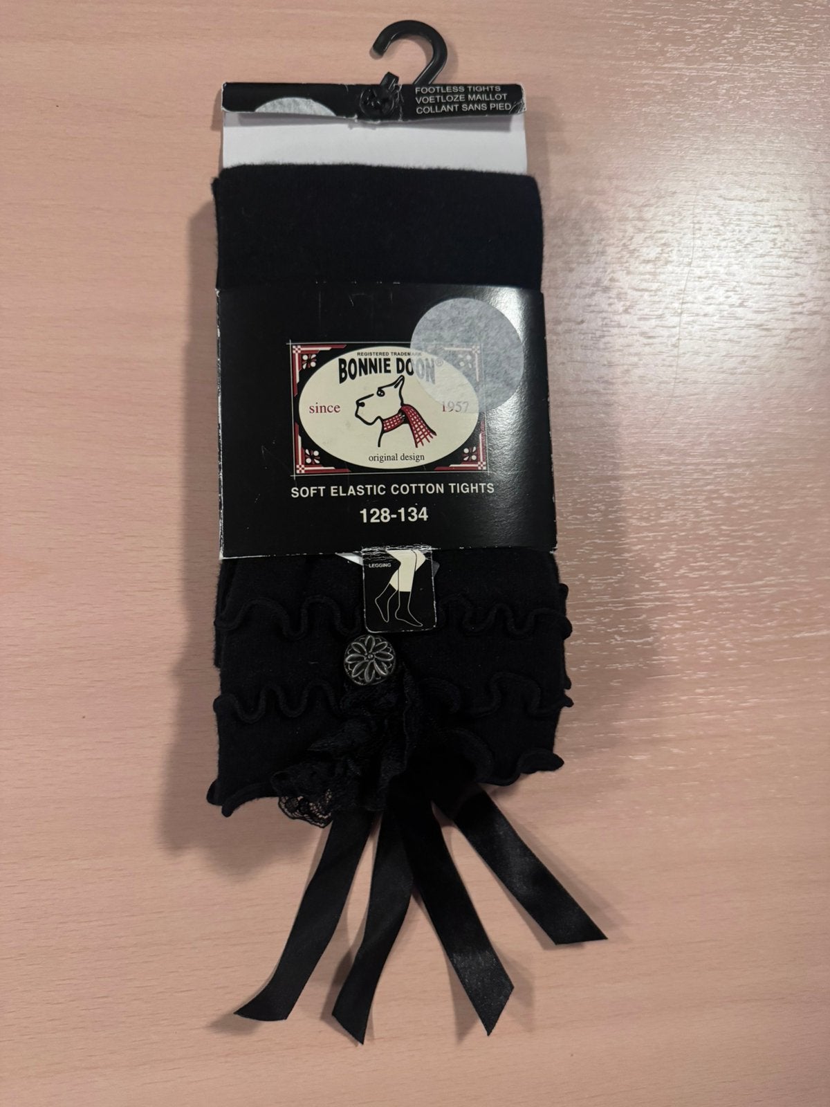 Bonnie Doon nieuwe zwarte legging maat 128-134, Overige typen, Nieuw, Bonnie Doon, Verzenden