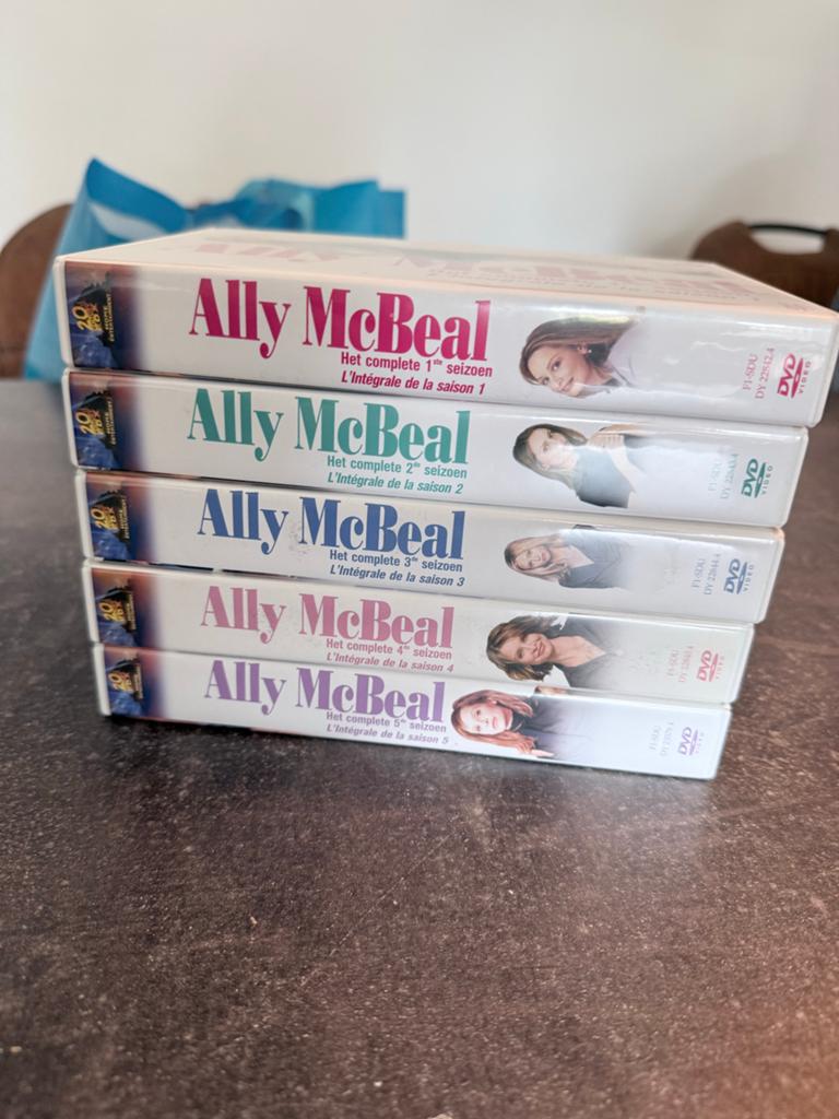 Ally McBeal Complete Serie DVD Boxset (Seizoen 1-5), Boxset, Ophalen of Verzenden, Zo goed als nieuw, Komedie