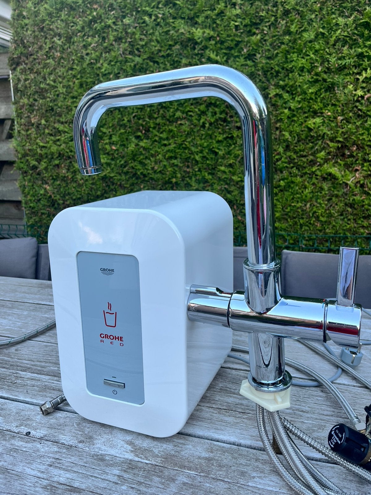 Grohe Red Duo 3 in 1 compleet systeem direct kokend water, Ophalen, Zo goed als nieuw, Minder dan 100 cm