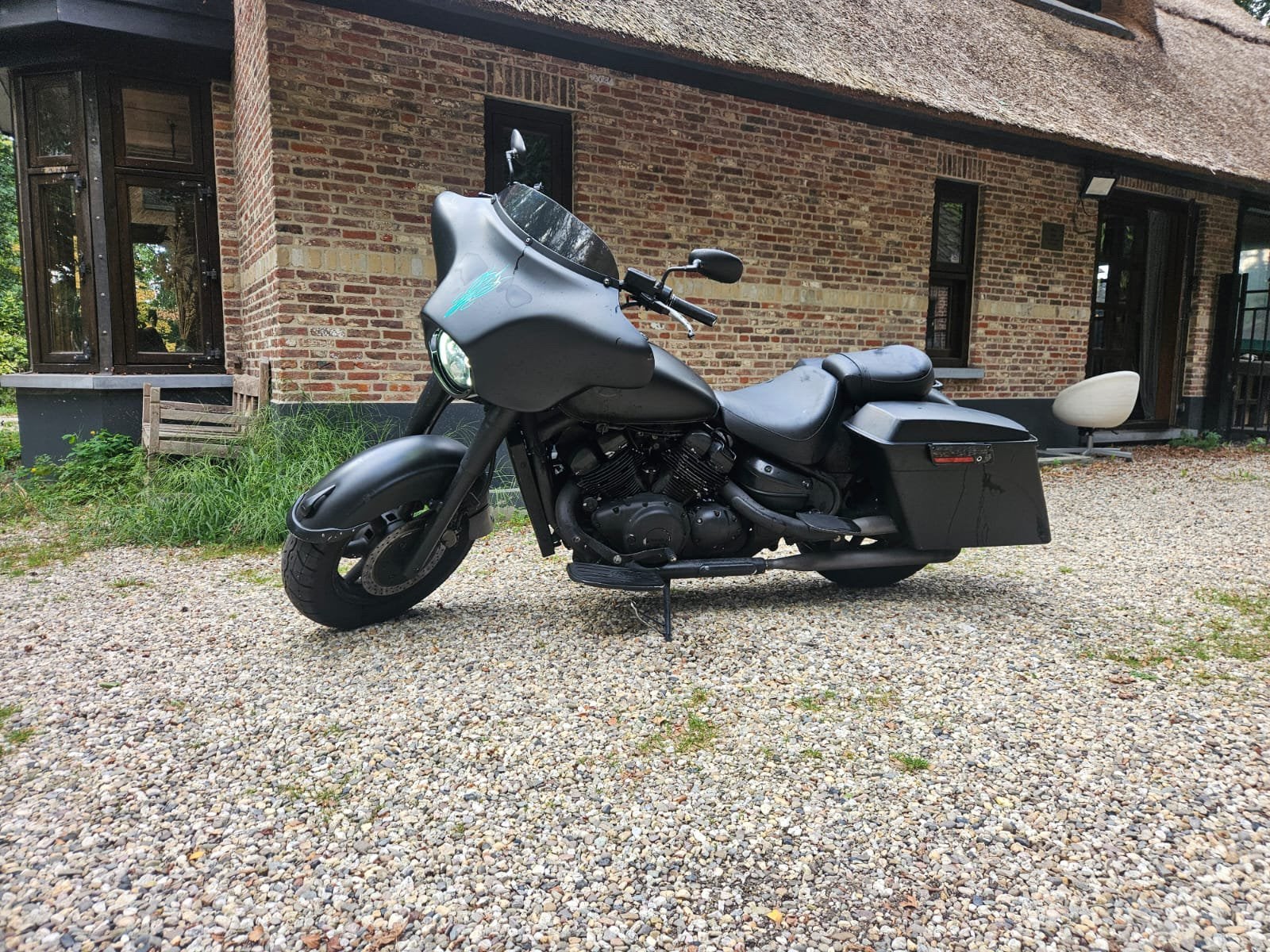 Yamaha 1300 custum harley look, Occasion, 4 cilinders, Motorrijbewijs A, Particulier