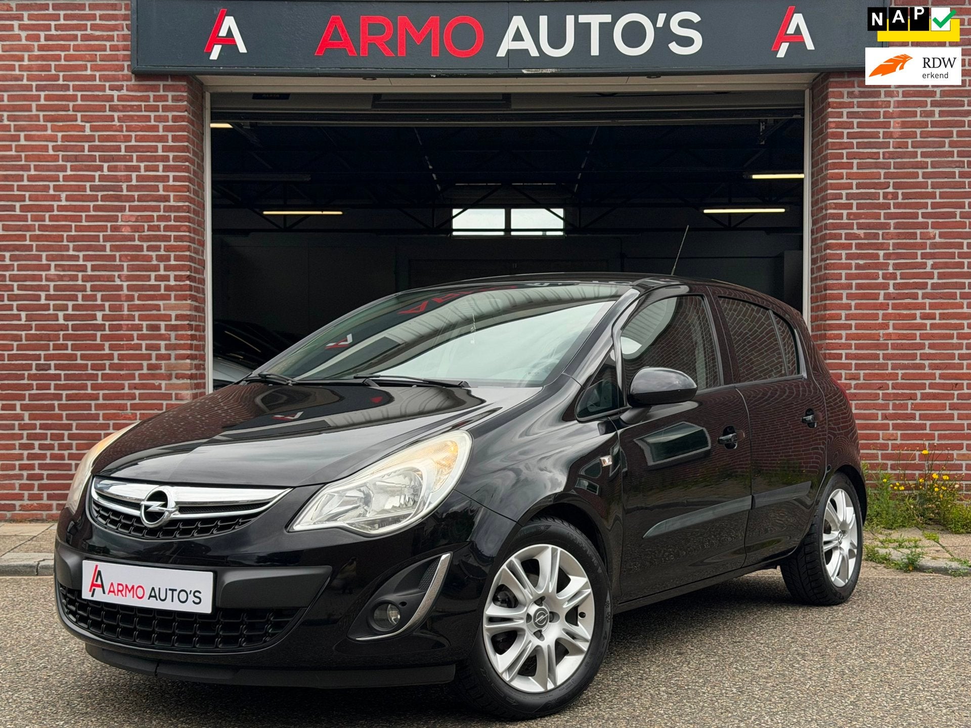 Opel Corsa 1.2-16V Edition | Airco | Cruise | Aut | Rijklaar, Auto's, Opel, Euro 5, 86 pk, Gebruikt, 750 kg