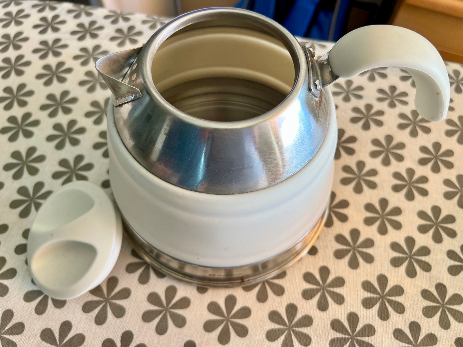 Waterkoker - waterketel inklapbaar kamperen camping voor GAS, Ophalen of Verzenden, Zo goed als nieuw