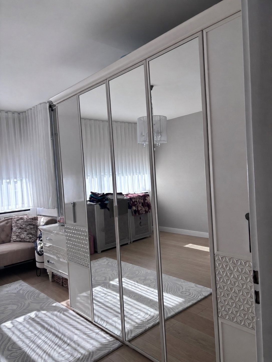 Complete slaapkamer meubel, Ophalen of Verzenden, Zo goed als nieuw, 25 tot 50 cm, 200 cm of meer
