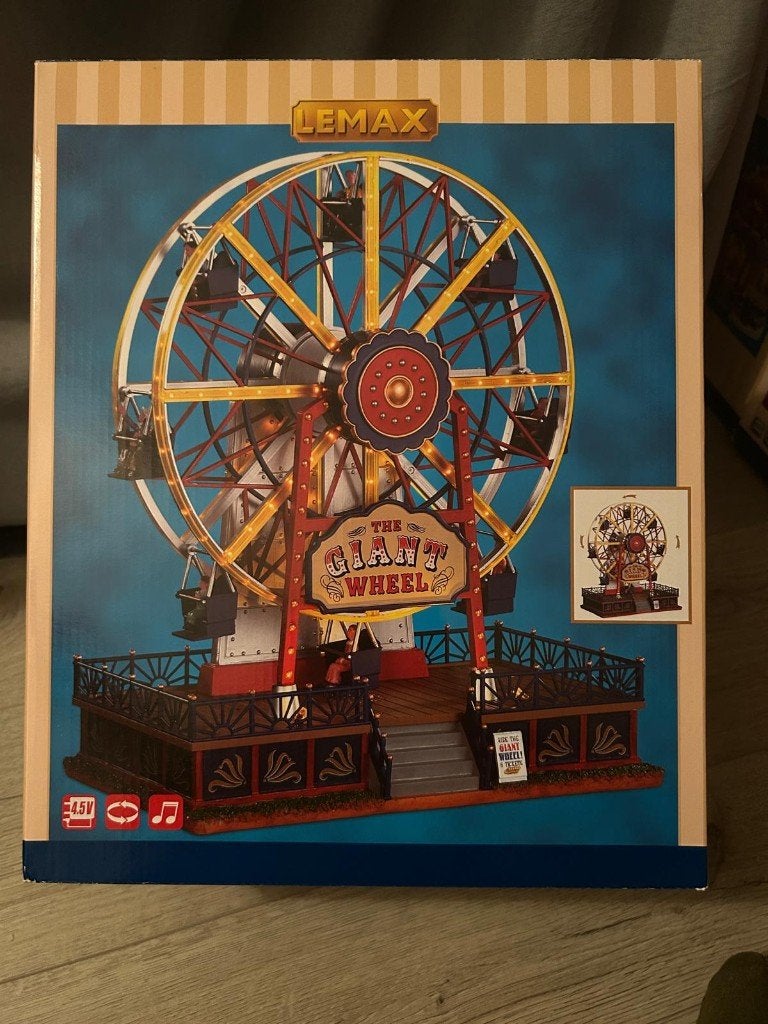 Lemax The Giant Wheel #94482, Ophalen of Verzenden, Zo goed als nieuw