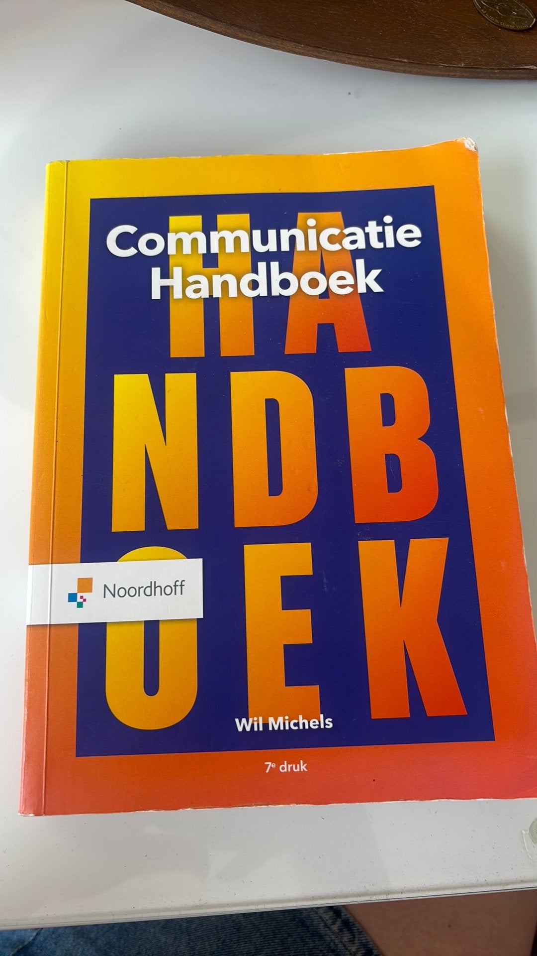 Communicatie handboek wil michels 7e druk noordhof, Ophalen of Verzenden, Zo goed als nieuw