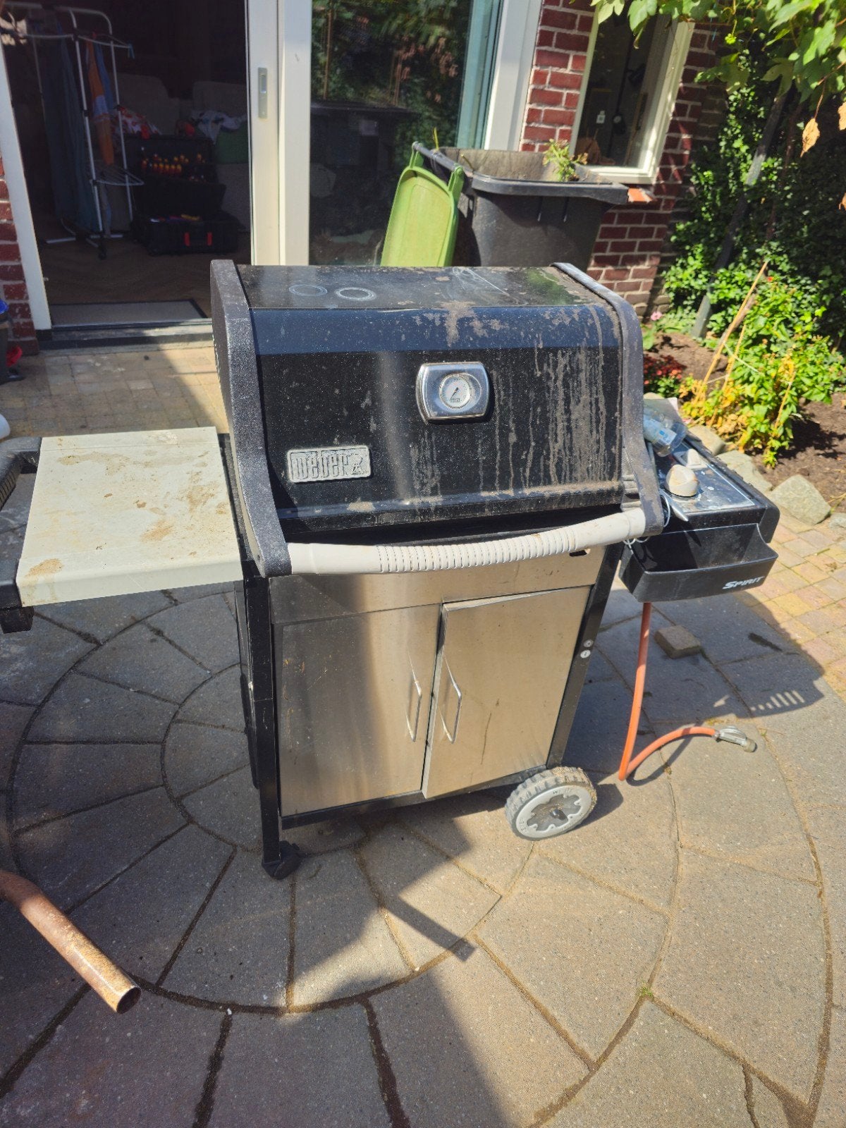 Weber gasbarbecue  GRATIS AF TE HALEN, Ophalen, Gebruikt, Weber