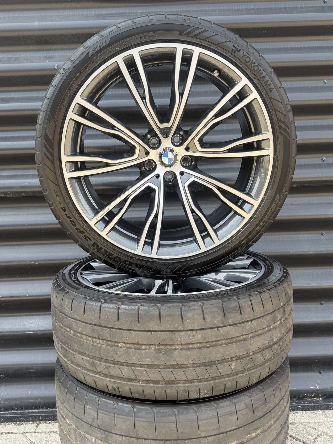 21” Orig Bmw  Styling 726i G01 G02 x3 x4 velgen banden, Gebruikt, -, -, Banden en Velgen