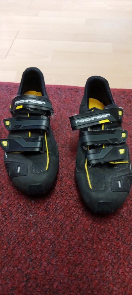 Rockrider mountainbike schoenen met SPD pedalen, Ophalen, Gebruikt, Heren, Schoenen
