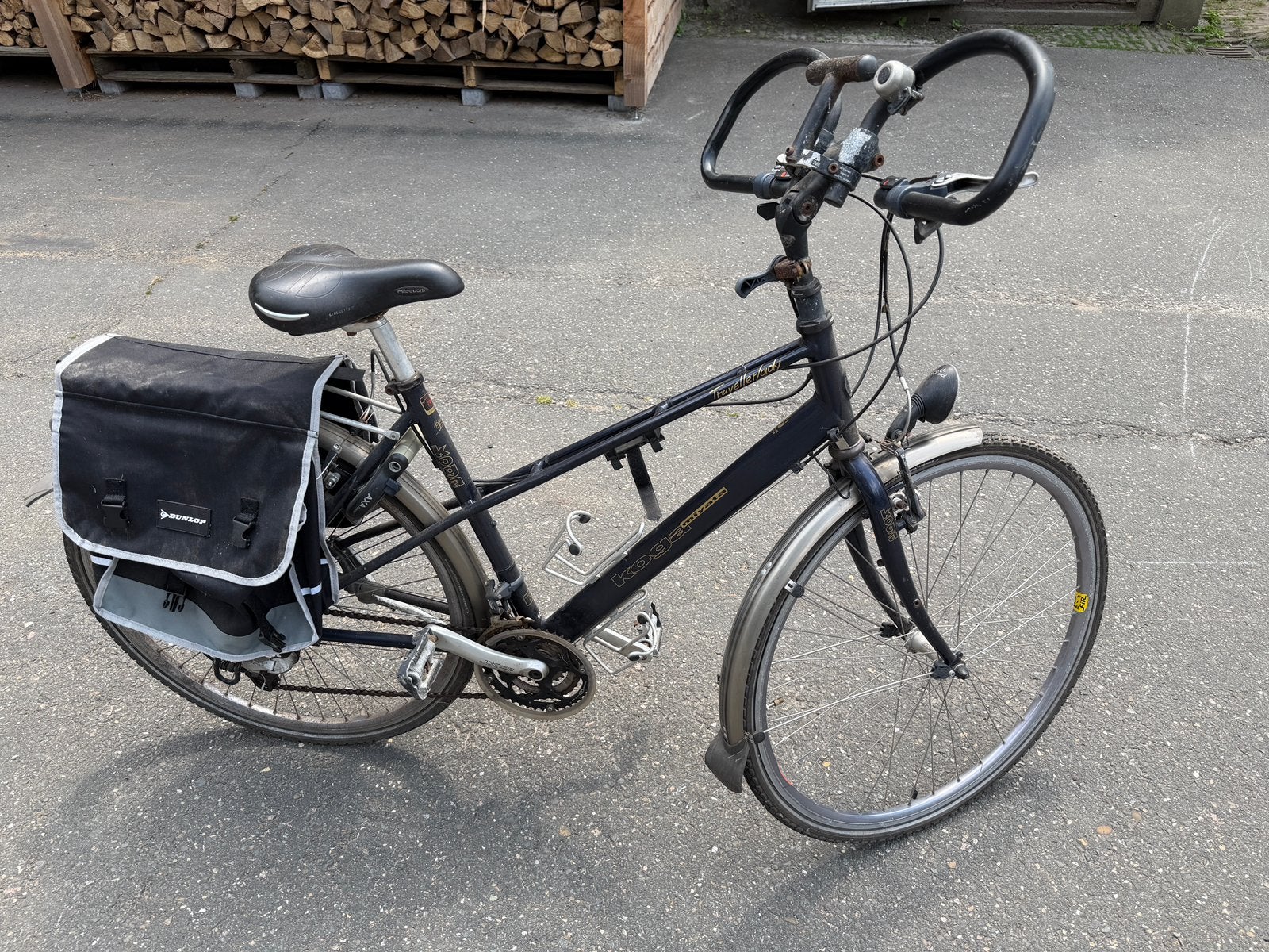 Damesfiets, opknapper, Ophalen, 28 inch, Gebruikt, Velgrem