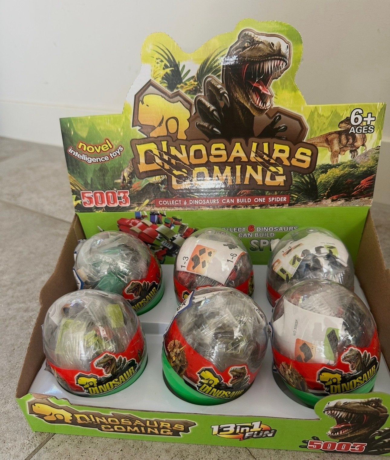 Sinterklaas Dino Ei - Bouw je eigen dinosaurus!, Ophalen of Verzenden, Nieuw, Jongen of Meisje