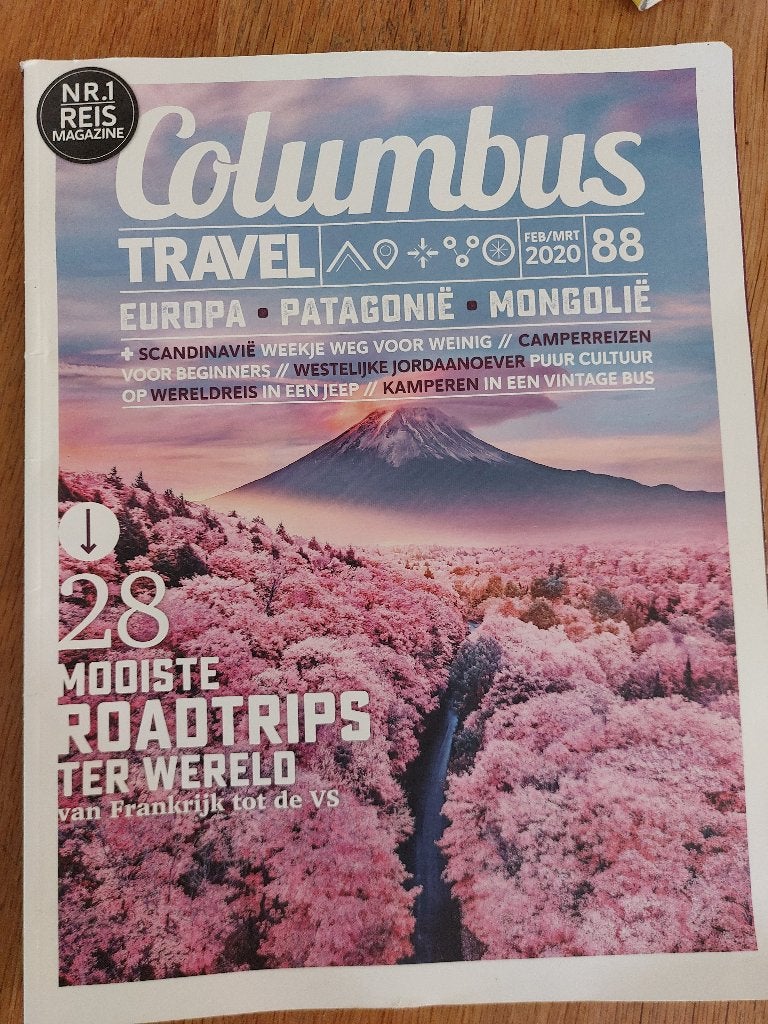 Columbus travel februari maart 2020 nummer 88, Ophalen of Verzenden, Zo goed als nieuw