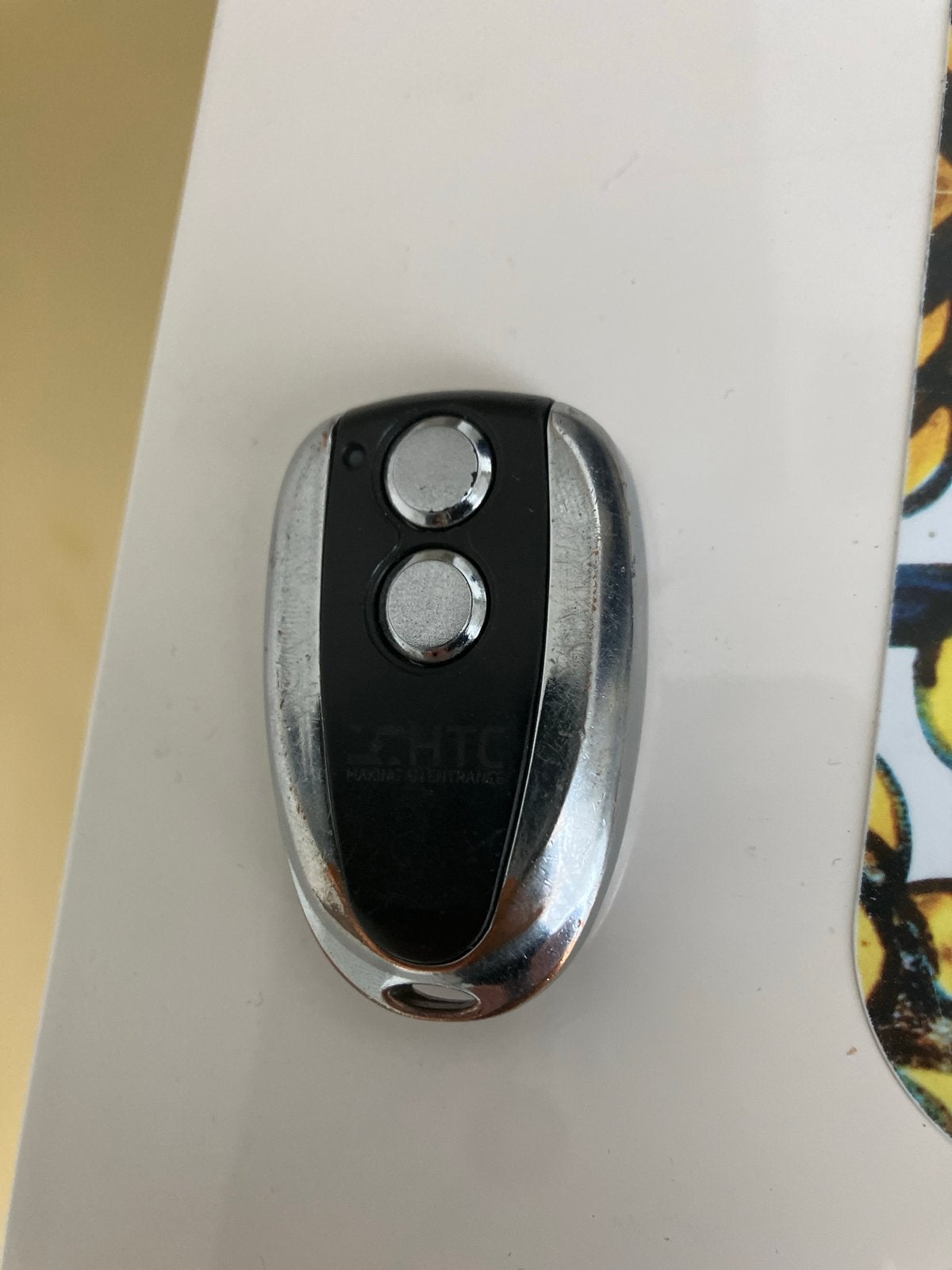 HTC afstandsbediening voor poorten/garagedeuren, Ophalen of Verzenden, Gebruikt, Origineel