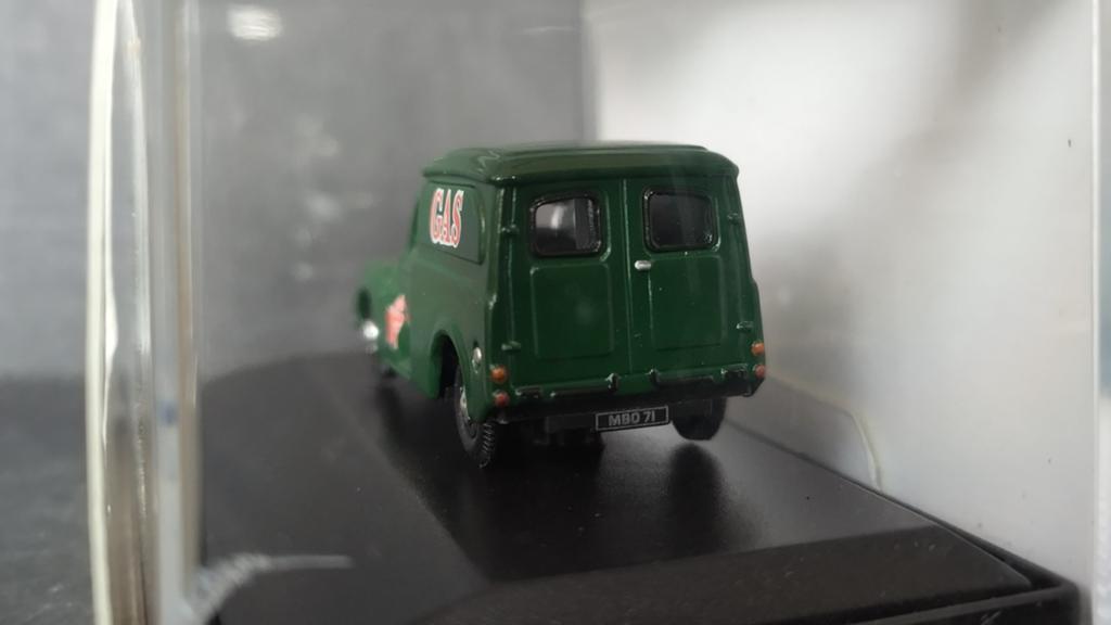 Morris Minor Van Gas 1:76 Oxford Diecast Pol, Auto, Verzenden, ., Nieuw