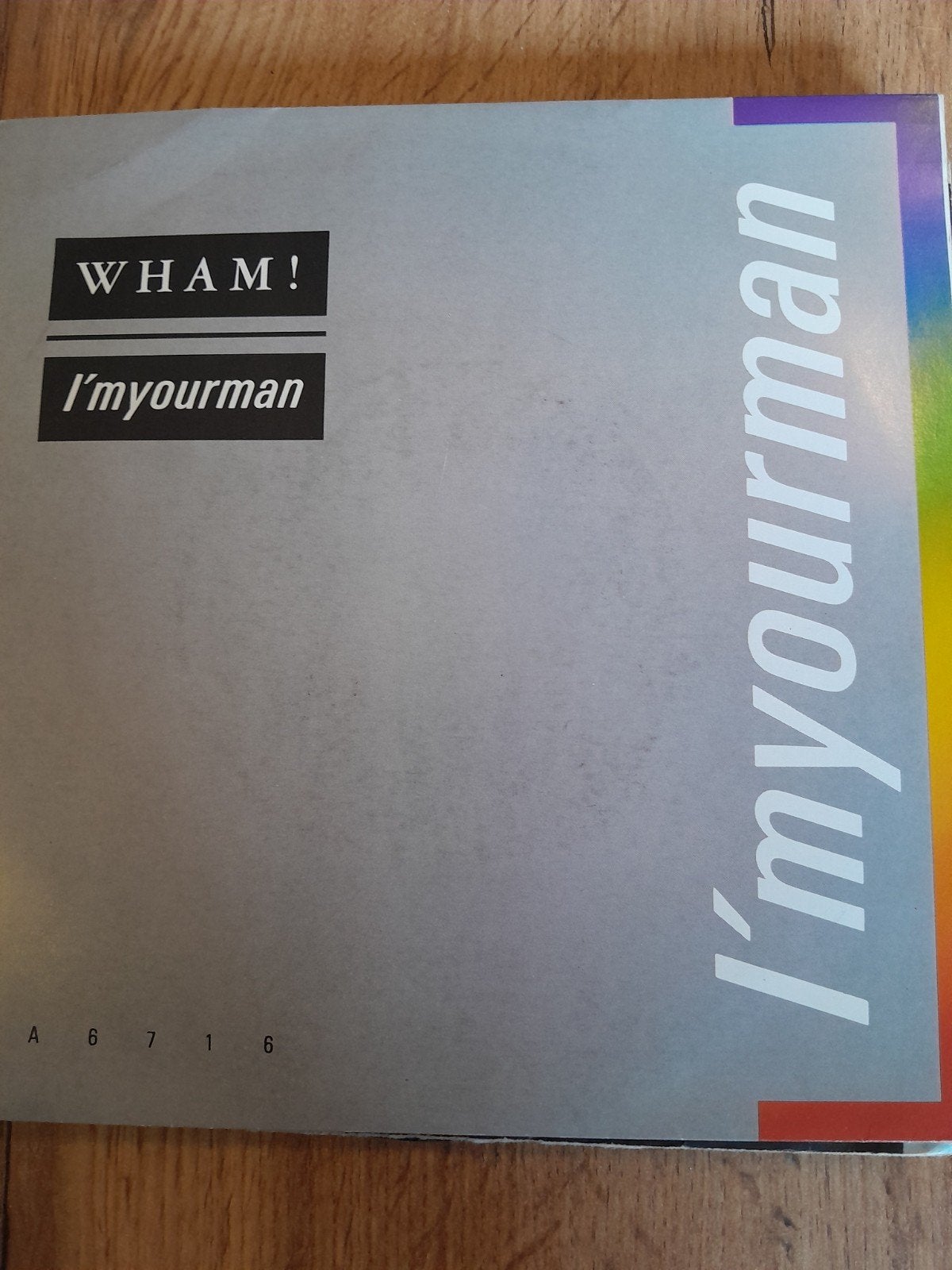wham 7 inch l,m yourman, Ophalen of Verzenden, Zo goed als nieuw, Pop