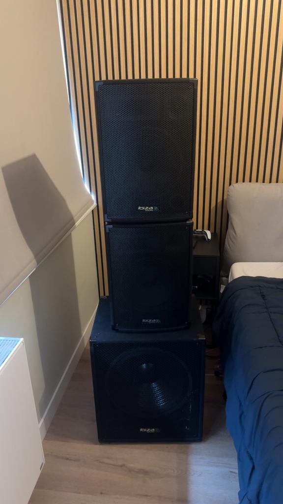 Ibiza Sound Complete Surroundset met Subwoofer, Ophalen of Verzenden, Gebruikt, Overige merken