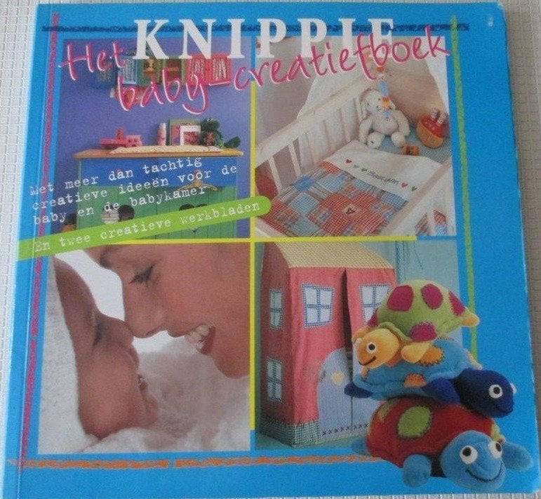 Het Knippie Baby creatiefboek,Baby,kraamcadeautjes,knuffels, Verzenden, Zo goed als nieuw, Breien of Haken, Patroon of Boek