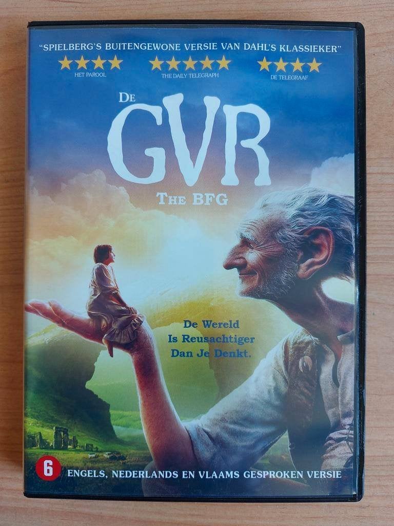 de GVR - The BFG - van Steven Spielberg, Cd's en Dvd's, Dvd's | Avontuur, Alle leeftijden, Ophalen of Verzenden, Zo goed als nieuw