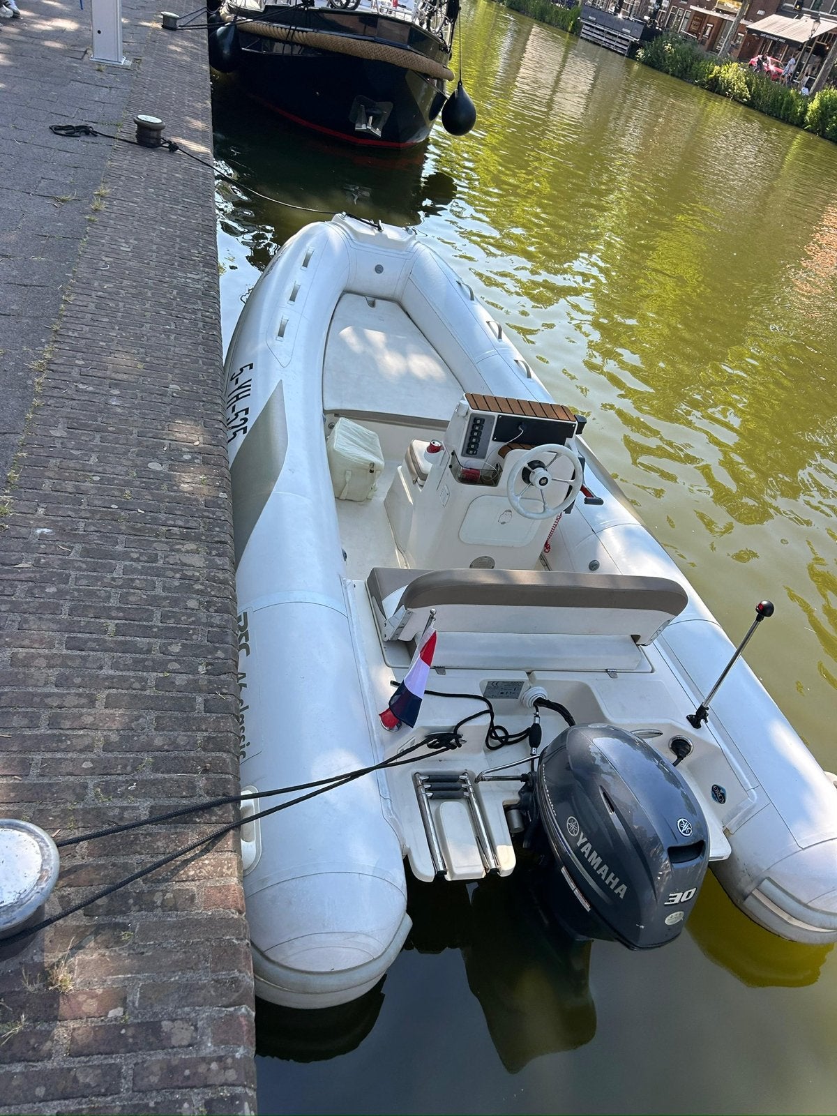 BSC 46 Classic RIB met Yamaha 30pk buitenboordmotor, Overige merken, Gebruikt, Buitenboordmotor, Rib