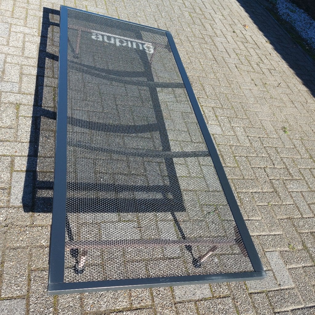 Auping spiraalbodem met bed ombouw, Ophalen, Gebruikt, 90 cm, Eenpersoons