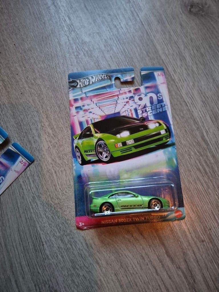 Hot Wheels 90s Street Scene Green Nissan 300ZX Twin Turbo, Hobby en Vrije tijd, Ophalen of Verzenden, Nieuw, Auto