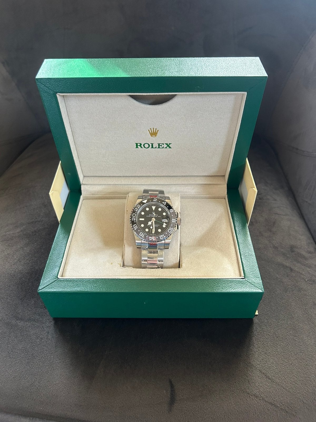 Rolex GMT-Master, Ophalen of Verzenden, Zo goed als nieuw, Staal, Overige merken