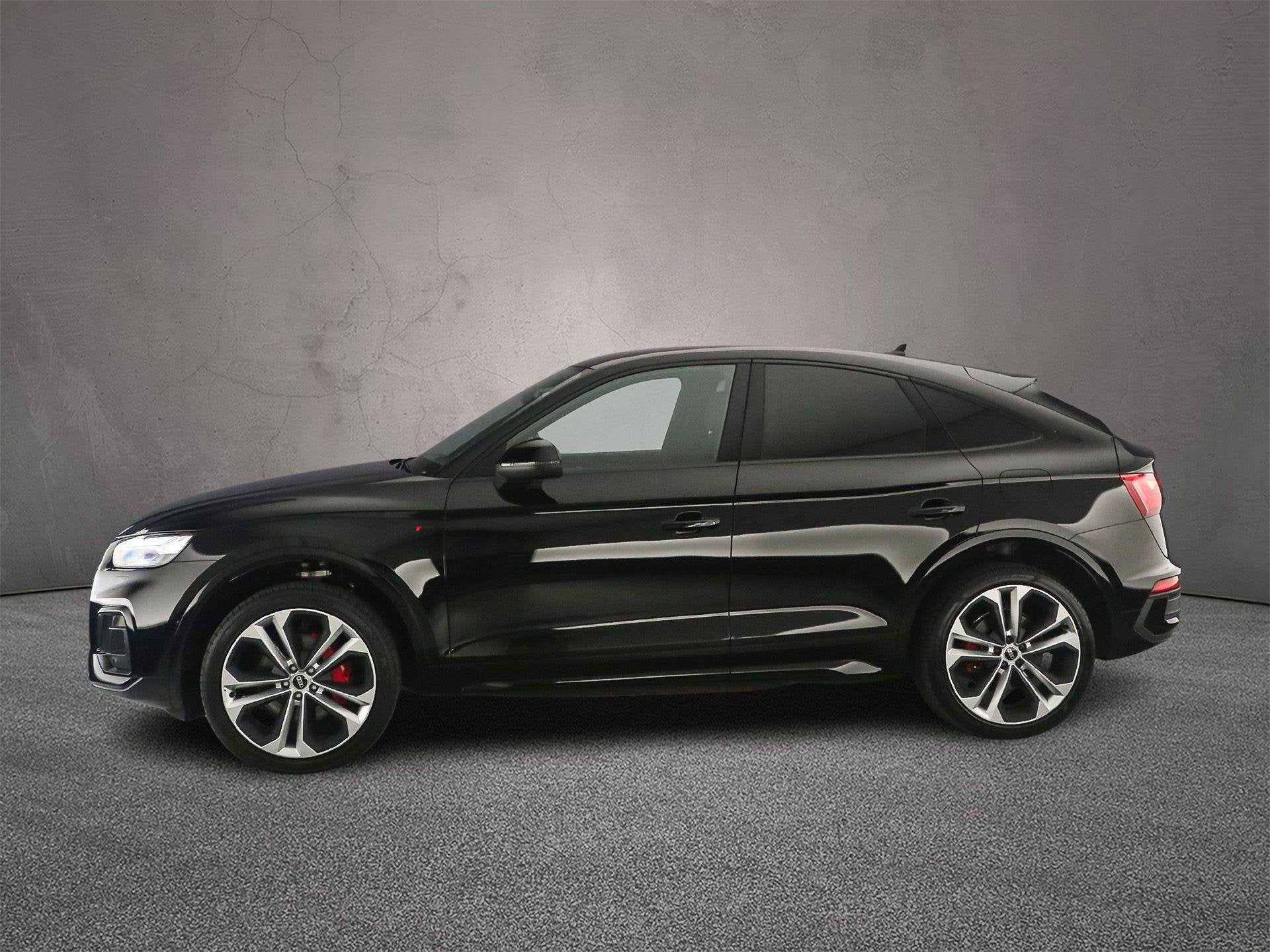Audi Q5 Sportback 55 TFSI e S edition | Achteruitrijcamera |, Auto's, Audi, 14 kWh, Gebruikt, 4 cilinders, Leder en Stof
