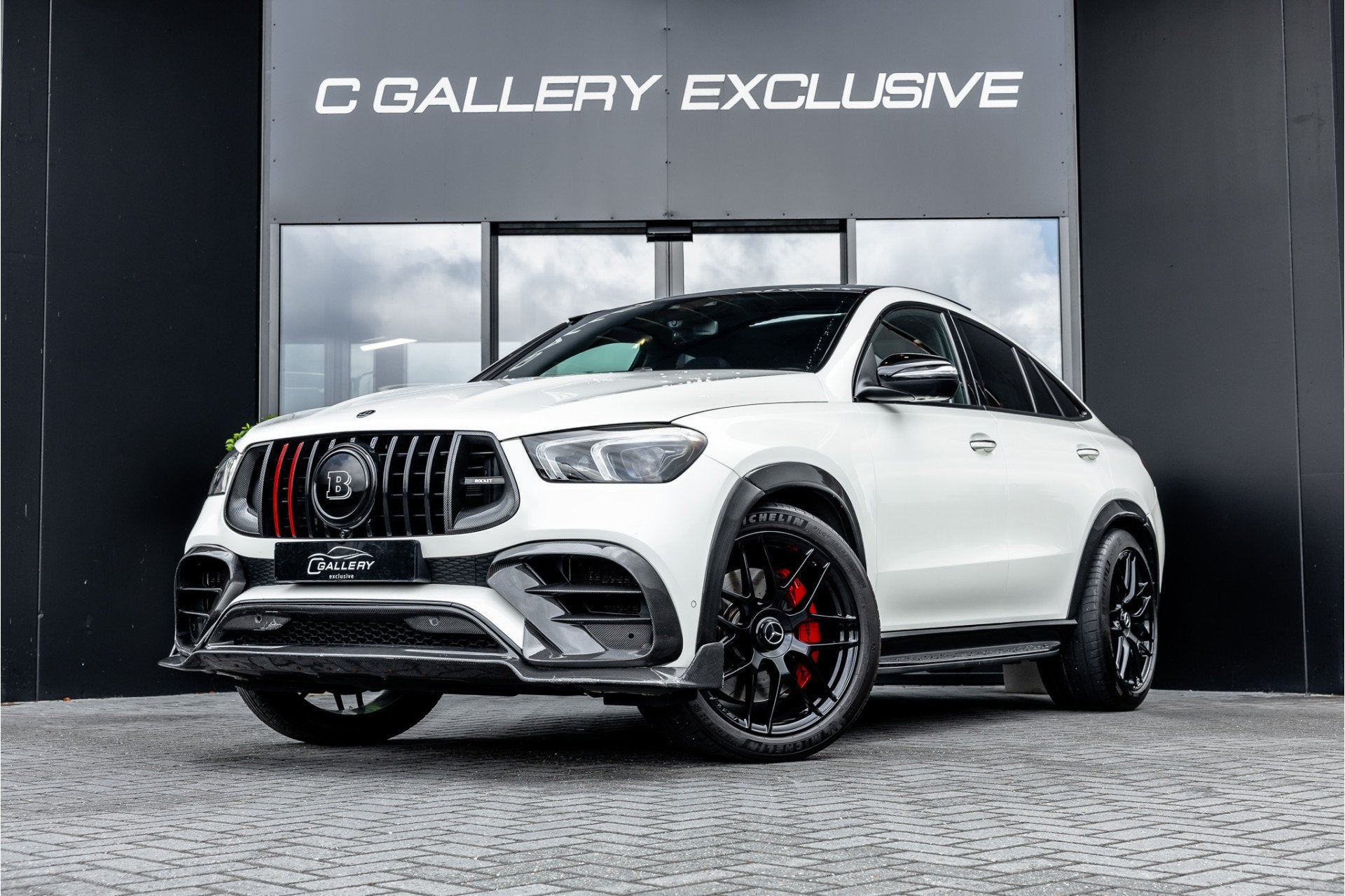 Mercedes-Benz GLE Coupé AMG GLE63 S 4MATIC+ - Brabus Pakket, Auto's, Automaat, Gebruikt, Wit, GLE Coupé