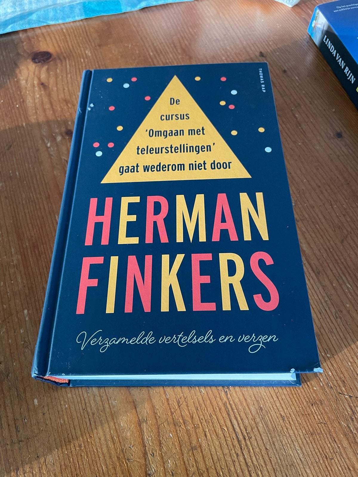 Herman Finkers - De cursus 'Omgaan met teleurstellingen', Ophalen of Verzenden, Zo goed als nieuw, Nederland