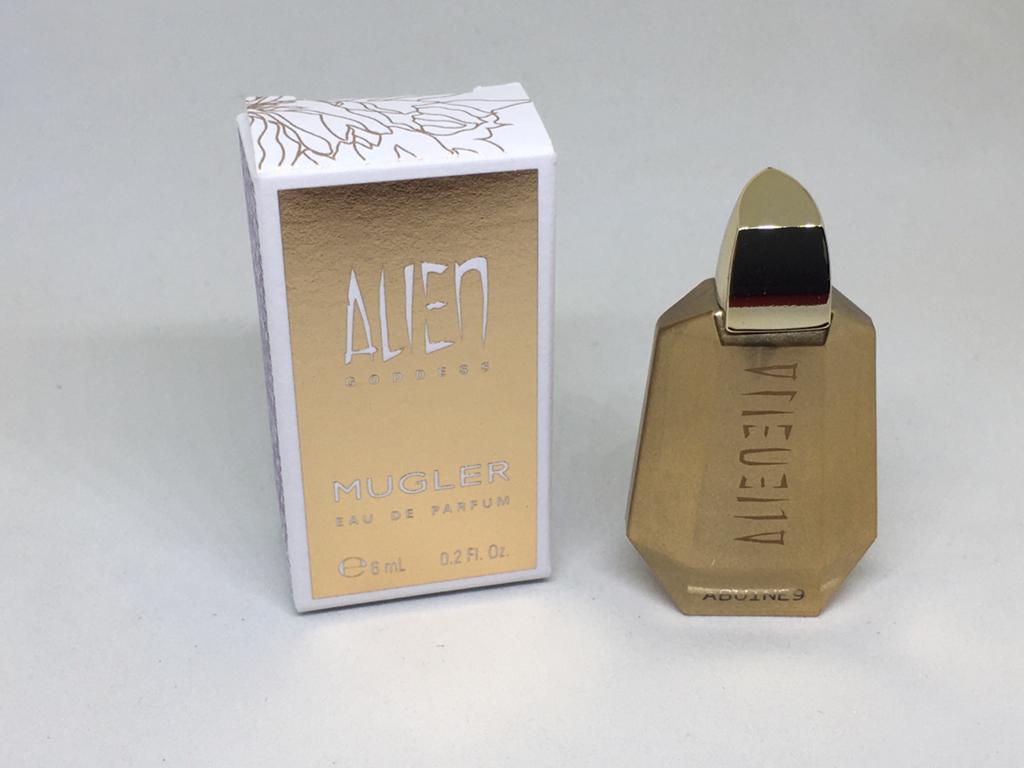 Parfumminiatuur Alien Goddess Thiery Mugler 6 ml eau de p, Verzenden, Nieuw, Miniatuur, Gevuld