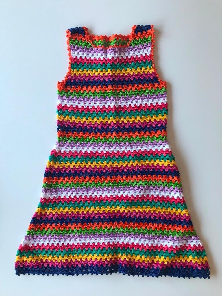 Ibiza jurk maat 92 NIEUW, Kinderen en Baby's, Kinderkleding | Maat 92, Meisje, Handgemaakt, Nieuw, Ophalen of Verzenden