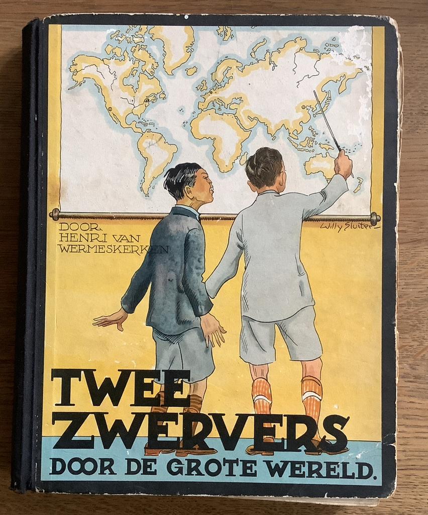 Twee Zwervers Door De Grote Wereld - Henri van Wermeskerken, Ophalen of Verzenden, Gelezen, Nederland