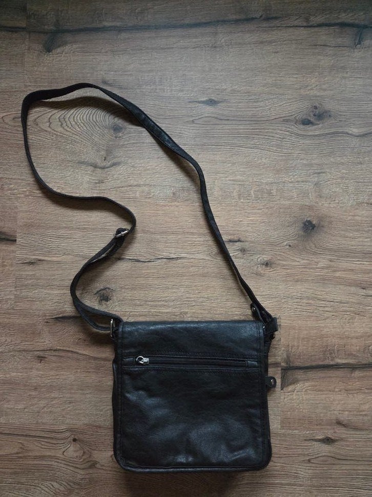 zwarte dames handtas, Ophalen of Verzenden, Zwart, Leer