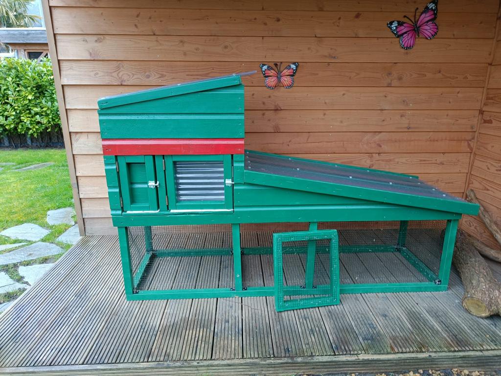 Konijnenhok, Dieren en Toebehoren, Ophalen, 90 cm of meer, Konijn, Hok