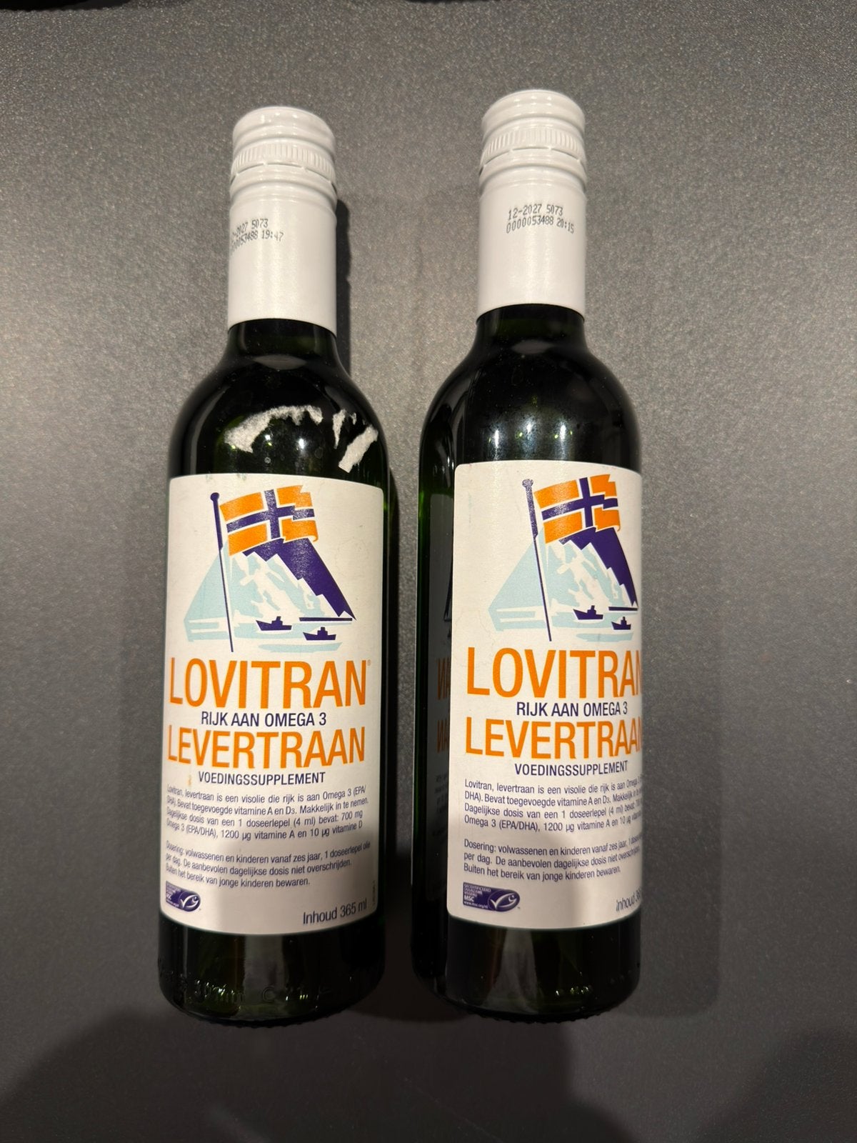 2x Lovetran Levertraan Rijk aan Omega 3, Ophalen of Verzenden, Nieuw, Poeder of Drank