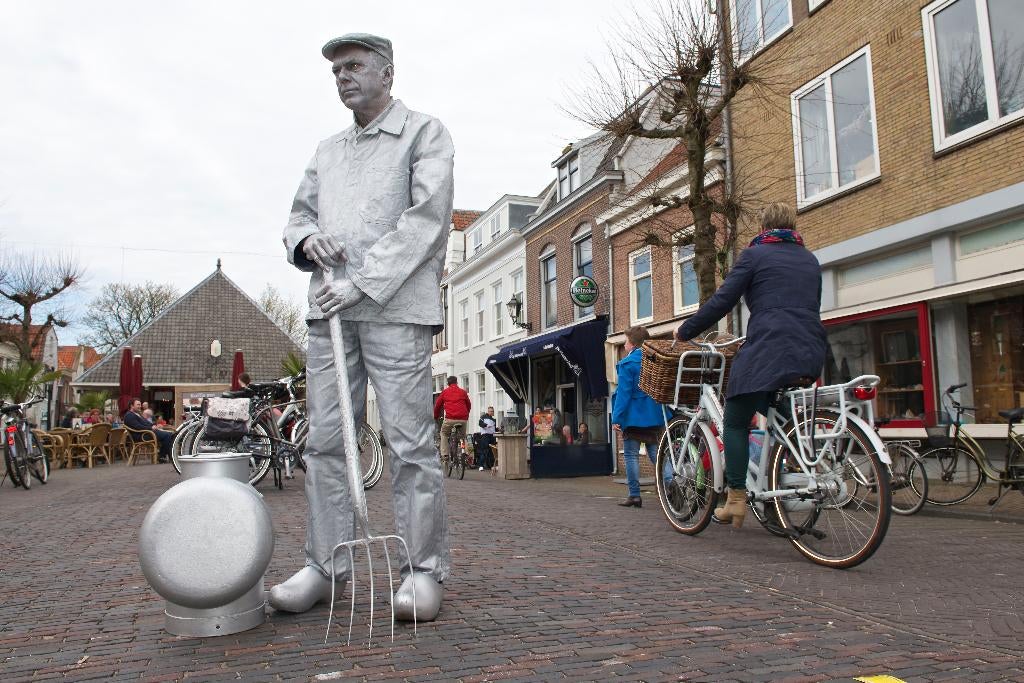 Living statue outfit, Ophalen, Gebruikt