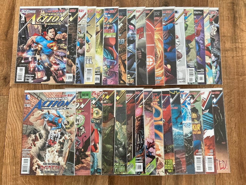Superman: Action Comics #0 - #29 (New 52), Meerdere comics, Ophalen of Verzenden, Nieuw, Amerika