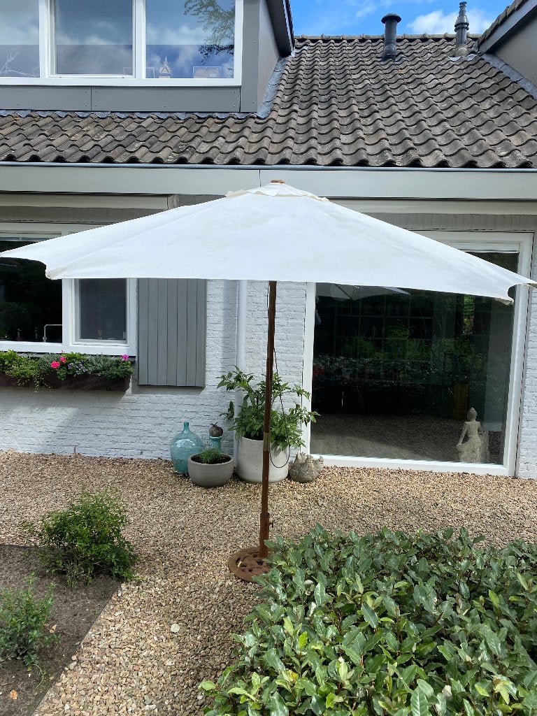 Parasol, Ophalen, Gebruikt, 2 tot 3 meter, Stokparasol