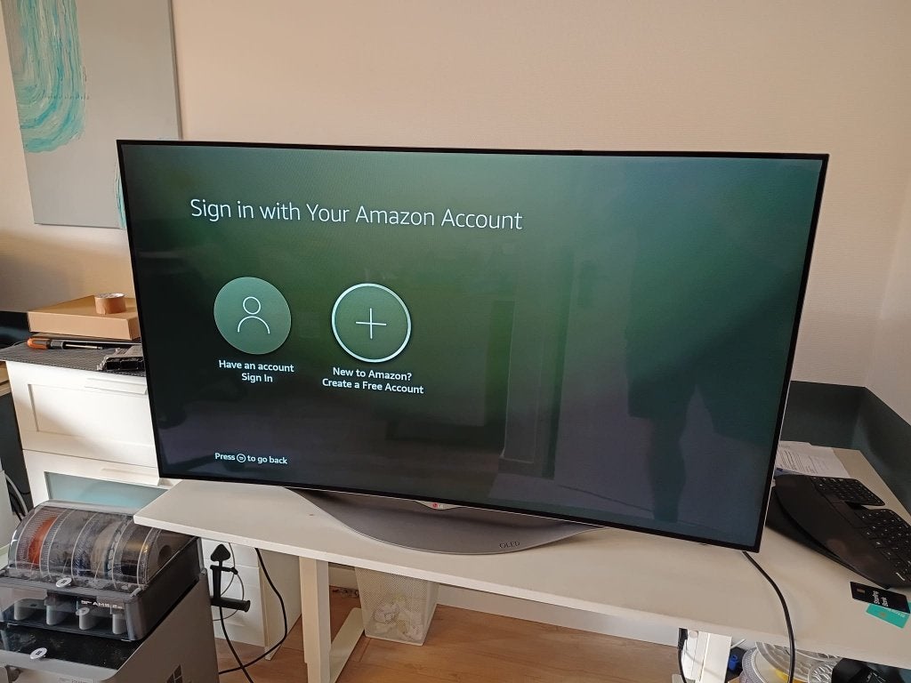 LG 55 inch curved OLED TV – Full HD