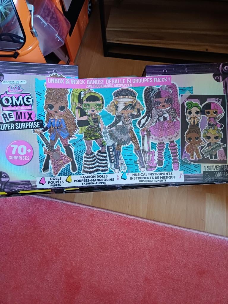 LOL surprise  omg set, Ophalen of Verzenden, Zo goed als nieuw, Poppenhuis