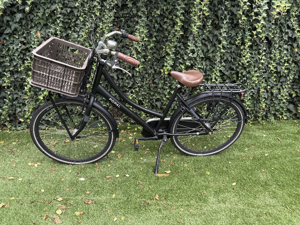Popal Meisjesfiets Transportfiets 26 inch, Terugtraprem, Gebruikt, Popal transport fiets, Handrem