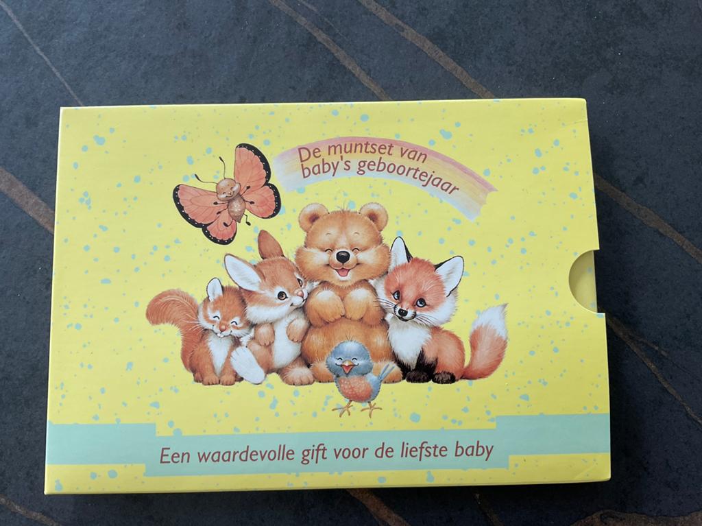 GEBOORTESET - DE MUNTSET VAN BABY’S GEBOORTEJAAR 1997, Ophalen of Verzenden, Koningin Beatrix, Setje, Geboorte of Huwelijk