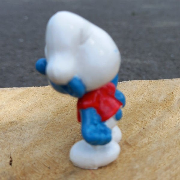 Slouchy Smurf / Schlaffi Smurf - 20402, Ophalen of Verzenden, Nieuw, Verschillende Smurfen, Poppetje, Figuurtje of Knuffel