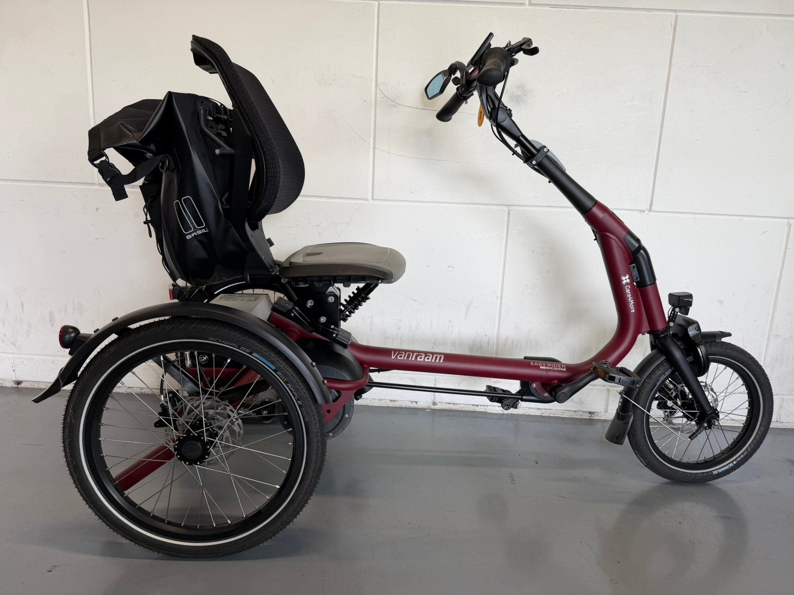 Slechts 24km! Van Raam Easy Rider Compact, 2 jaar garantie!, Ophalen of Verzenden, Zo goed als nieuw, Schijfrem