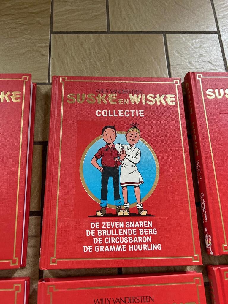 Suske en Wiske Collectie - 9 Boeken in Goede Staat, Boeken, Stripboeken, Meerdere stripboeken, Ophalen of Verzenden, Zo goed als nieuw