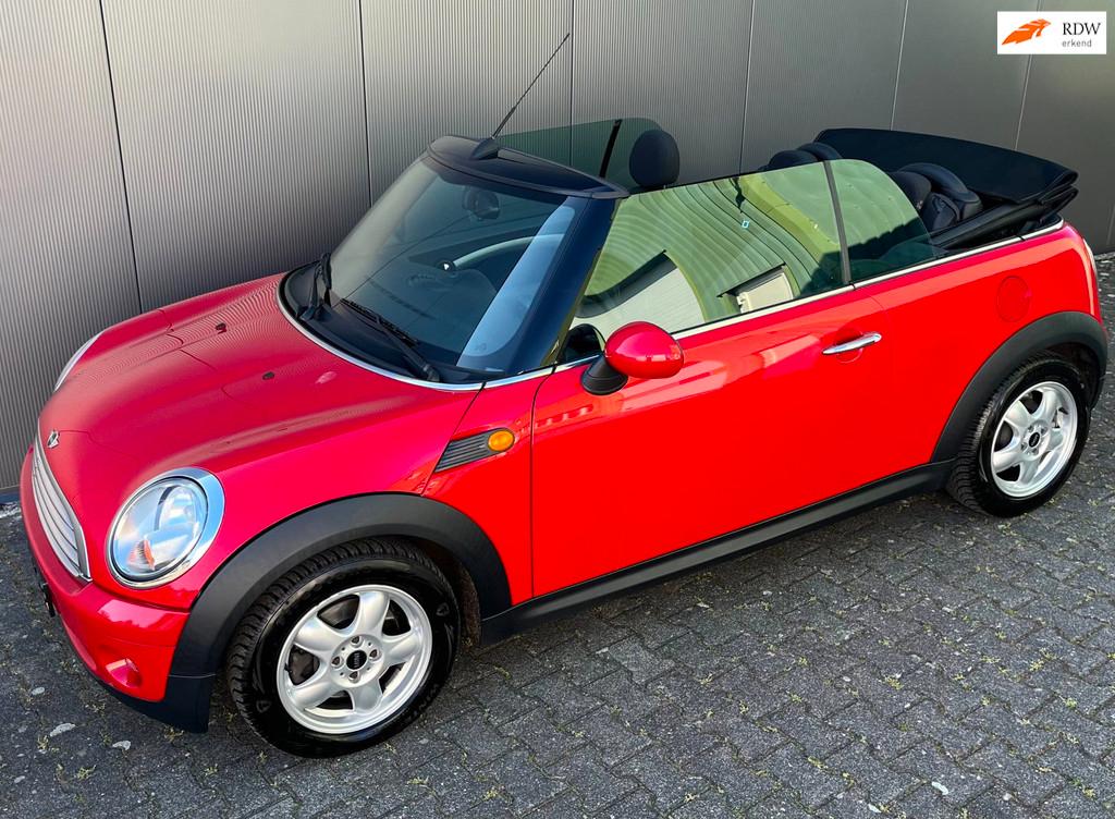 Mini Mini Cabrio 1.6 Cooper 1e eig. 95.869km, Auto's, Mini, Bedrijf, Te koop, Cabrio, ABS, Airbags, Airconditioning, Alarm, Bluetooth