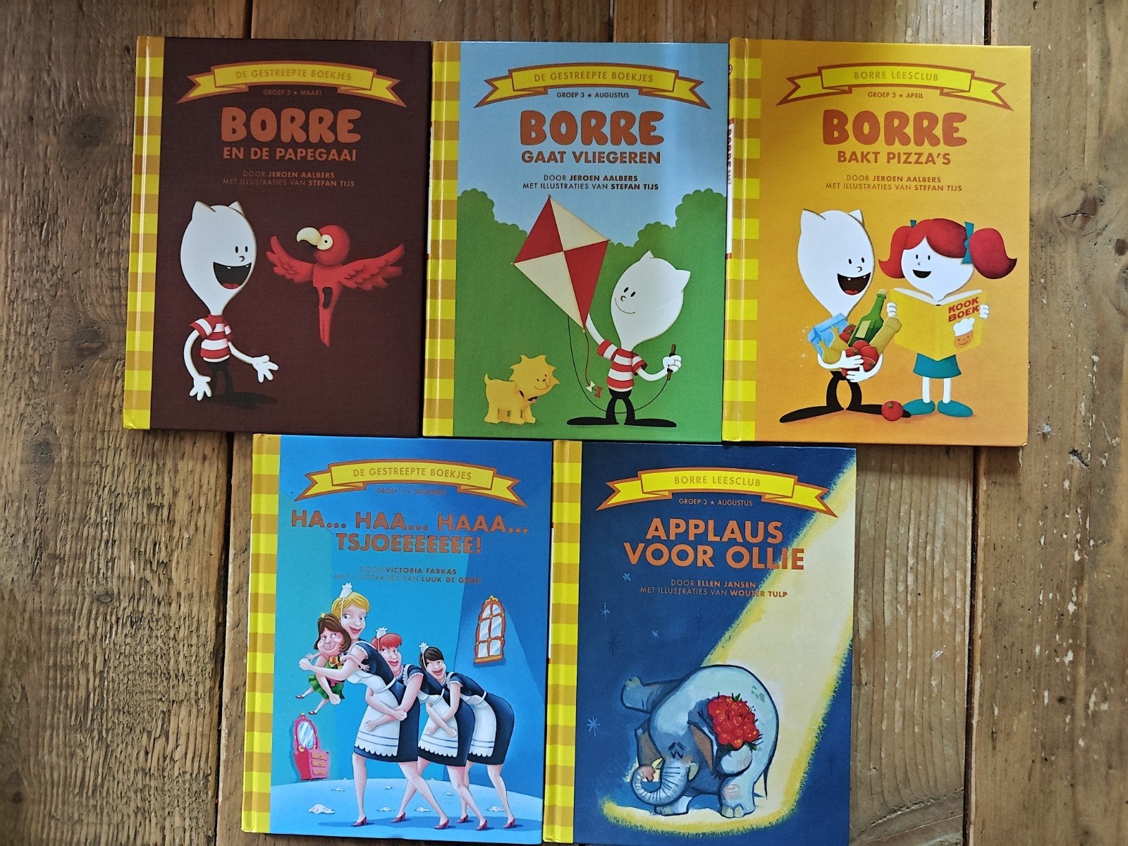 5 Borre boekjes van groep 3., Ophalen of Verzenden, Zo goed als nieuw, Fictie algemeen
