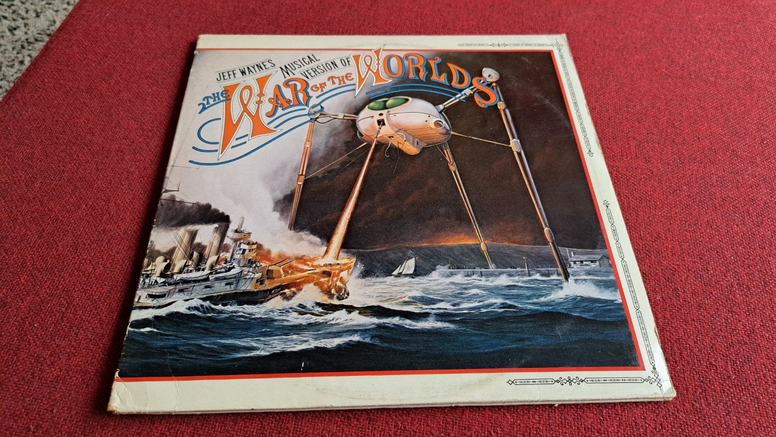 Jeff Wayne War of the worlds 2lp vinyl, Ophalen of Verzenden