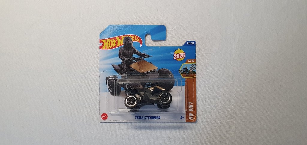 Hot Wheels Tesla Cyberquad gold, Hobby en Vrije tijd, Modelauto's | Overige schalen, Nieuw, Auto, Ophalen of Verzenden