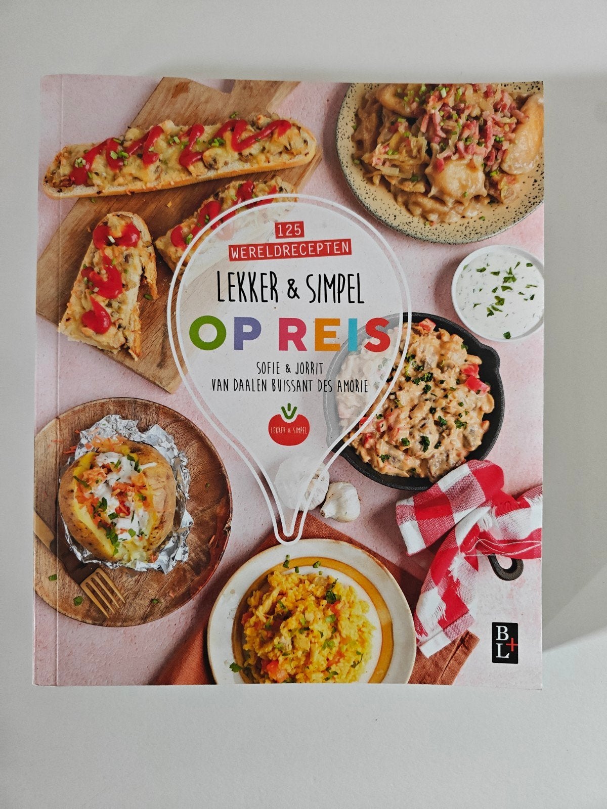 Lekker & Simpel op Reis: 125 Wereldrecepten Kookboek, Boeken, Kookboeken, Zo goed als nieuw, Voorgerechten en Soepen, Hoofdgerechten
