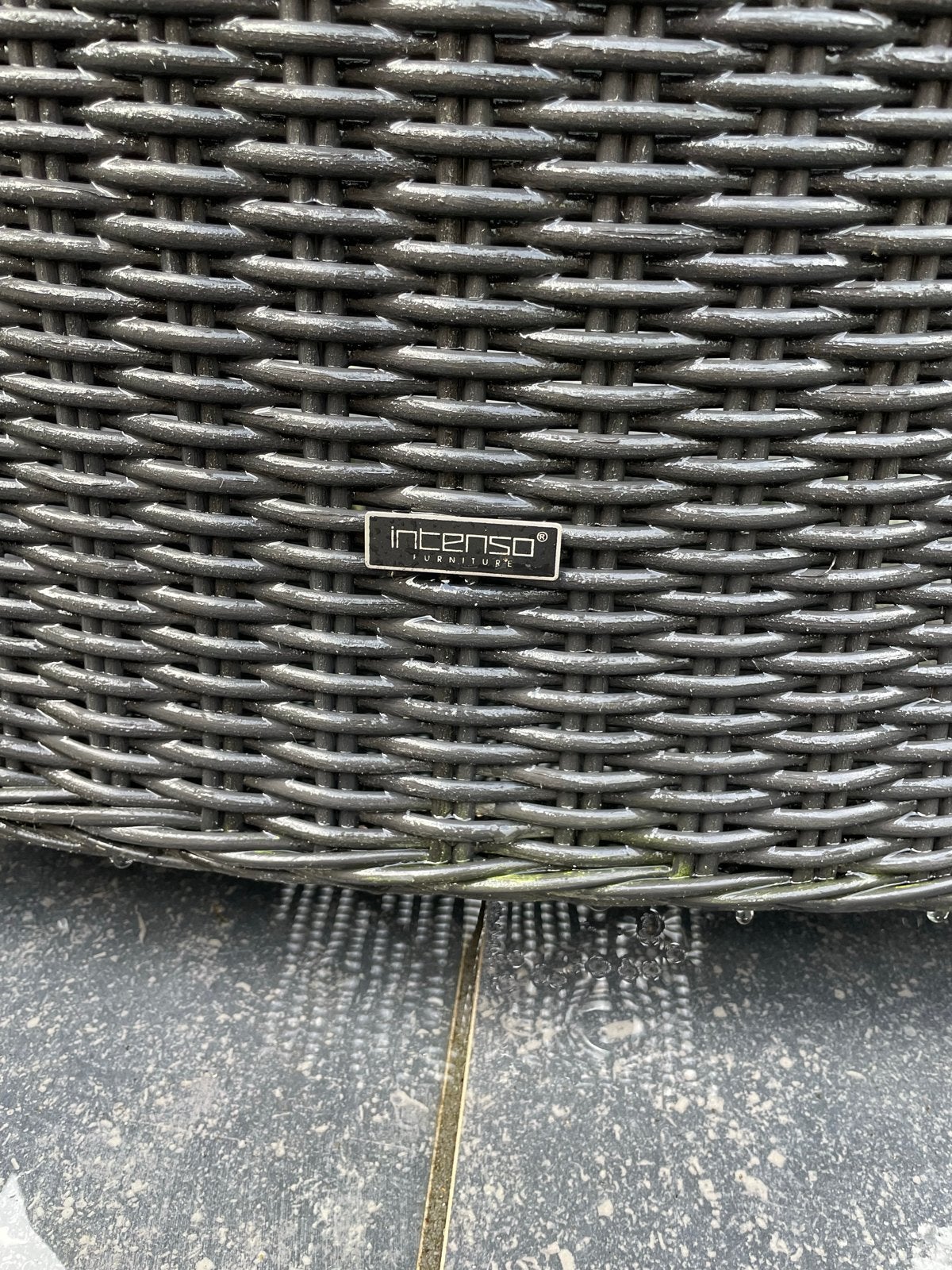 Intenso Wicker Tuinstoelen - Set van 6, Ophalen, Gebruikt, Wicker